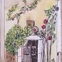 La Roseraie  -  Our French Cottage<br />                                                         2010  Pen and Wash  NFS